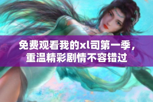 免费观看我的xl司第一季，重温精彩剧情不容错过