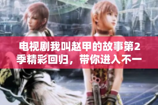 电视剧我叫赵甲的故事第2季精彩回归，带你进入不一样的剧情世界