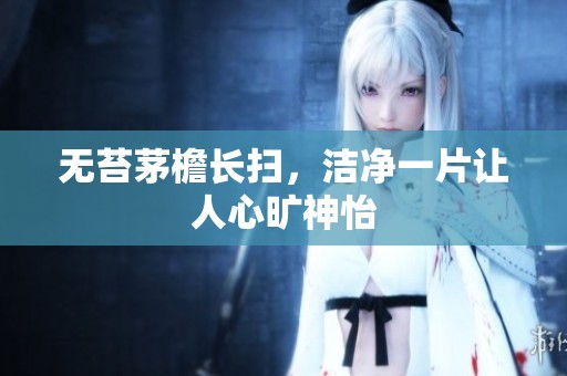 无苔茅檐长扫，洁净一片让人心旷神怡