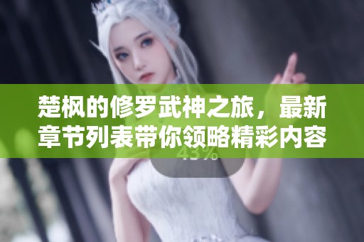 楚枫的修罗武神之旅，最新章节列表带你领略精彩内容