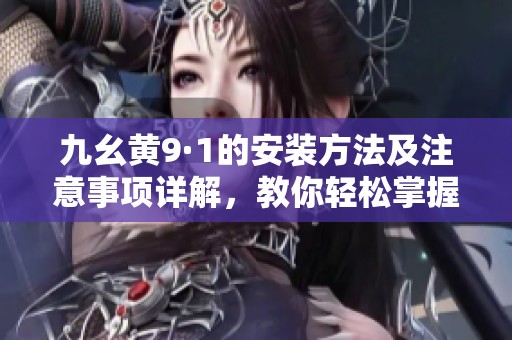 九幺黄9·1的安装方法及注意事项详解，教你轻松掌握技巧与步骤