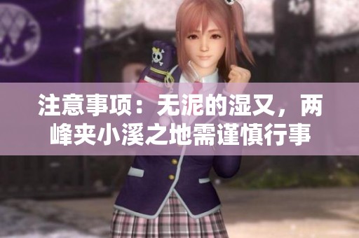 注意事项：无泥的湿又，两峰夹小溪之地需谨慎行事