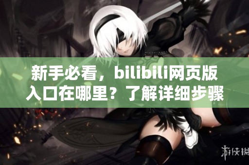 新手必看，bilibili网页版入口在哪里？了解详细步骤，一起探索精彩内容！