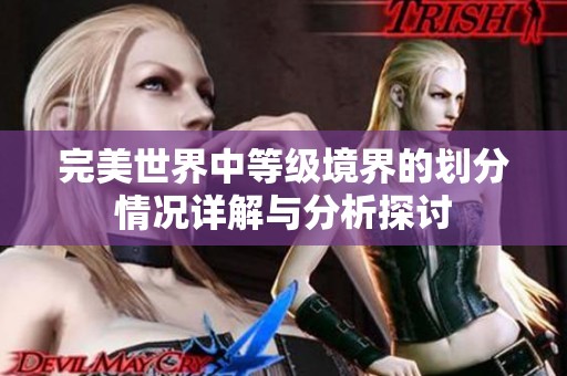 完美世界中等级境界的划分情况详解与分析探讨