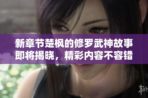 新章节楚枫的修罗武神故事即将揭晓，精彩内容不容错过！