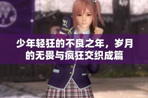 少年轻狂的不良之年，岁月的无畏与疯狂交织成篇