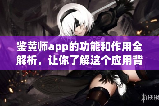 鉴黄师app的功能和作用全解析，让你了解这个应用背后的价值。