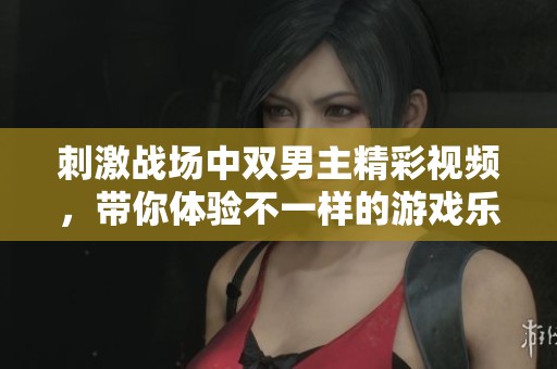 刺激战场中双男主精彩视频，带你体验不一样的游戏乐趣与挑战。