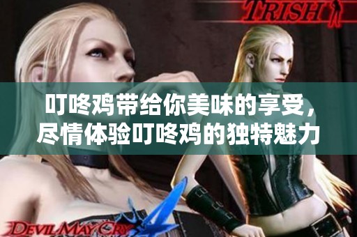 叮咚鸡带给你美味的享受，尽情体验叮咚鸡的独特魅力与口感。
