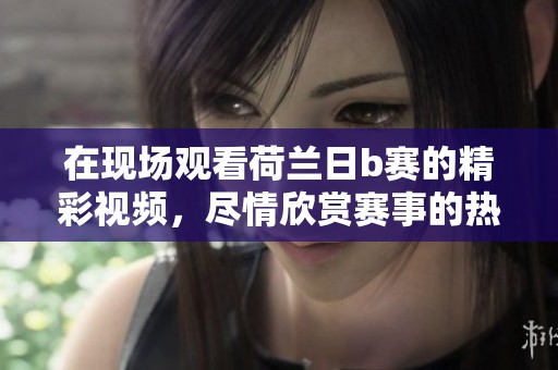 在现场观看荷兰日b赛的精彩视频，尽情欣赏赛事的热烈氛围和比赛的激烈程度