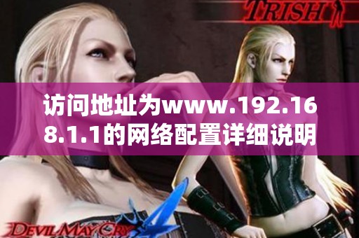 访问地址为www.192.168.1.1的网络配置详细说明请查阅这里