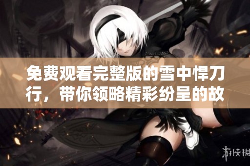 免费观看完整版的雪中悍刀行，带你领略精彩纷呈的故事世界