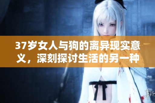 37岁女人与狗的离异现实意义，深刻探讨生活的另一种陪伴与理解
