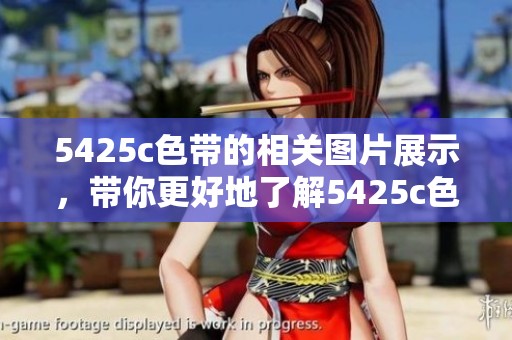 5425c色带的相关图片展示，带你更好地了解5425c色带的特性与应用。