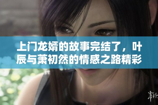 上门龙婿的故事完结了，叶辰与萧初然的情感之路精彩纷呈