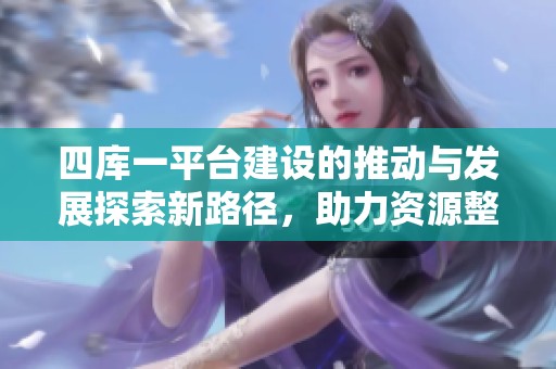 四库一平台建设的推动与发展探索新路径，助力资源整合与共享提升