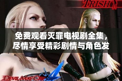 免费观看灭罪电视剧全集，尽情享受精彩剧情与角色发展！