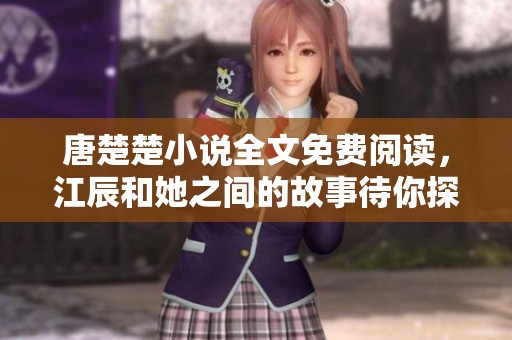 唐楚楚小说全文免费阅读，江辰和她之间的故事待你探索