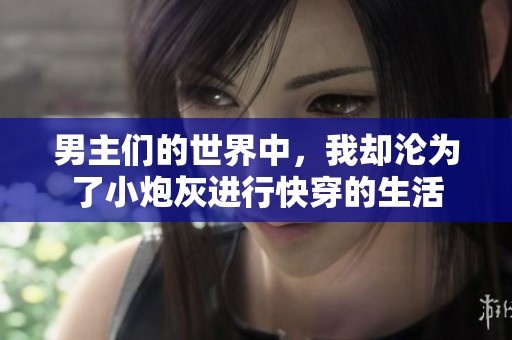 男主们的世界中，我却沦为了小炮灰进行快穿的生活