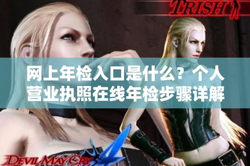网上年检入口是什么？个人营业执照在线年检步骤详解