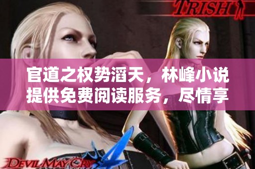 官道之权势滔天，林峰小说提供免费阅读服务，尽情享受精彩内容！