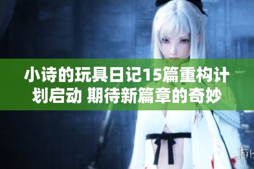 小诗的玩具日记15篇重构计划启动 期待新篇章的奇妙冒险之旅
