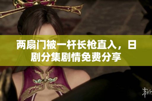 两扇门被一杆长枪直入，日剧分集剧情免费分享