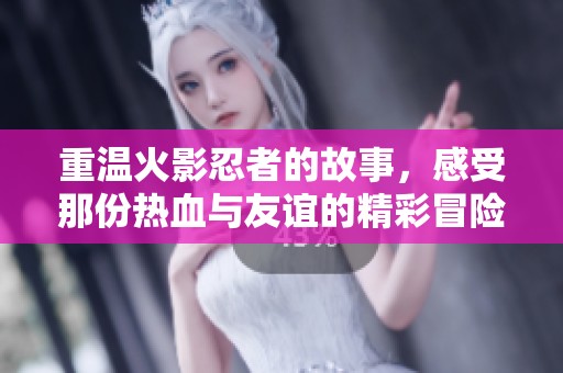 重温火影忍者的故事，感受那份热血与友谊的精彩冒险旅程