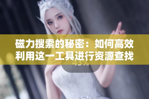 磁力搜索的秘密：如何高效利用这一工具进行资源查找