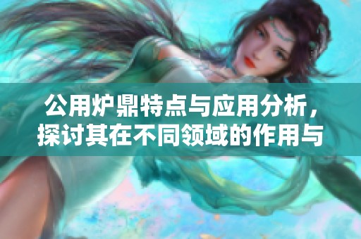 公用炉鼎特点与应用分析，探讨其在不同领域的作用与潜力