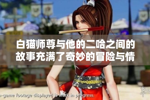 白猫师尊与他的二哈之间的故事充满了奇妙的冒险与情感