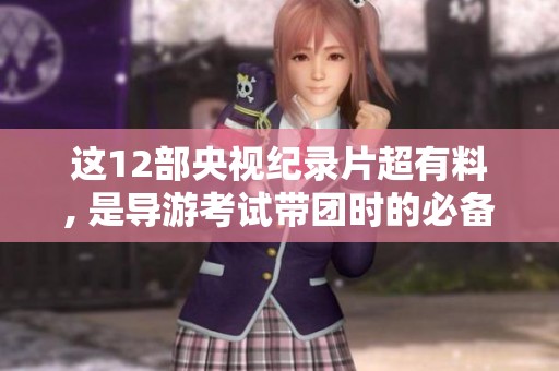 这12部央视纪录片超有料, 是导游考试带团时的必备之选！