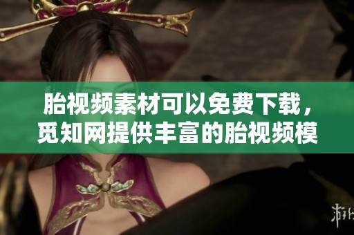 胎视频素材可以免费下载，觅知网提供丰富的胎视频模板资源