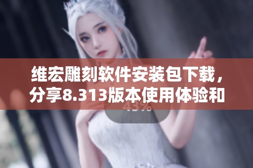 维宏雕刻软件安装包下载，分享8.313版本使用体验和教程