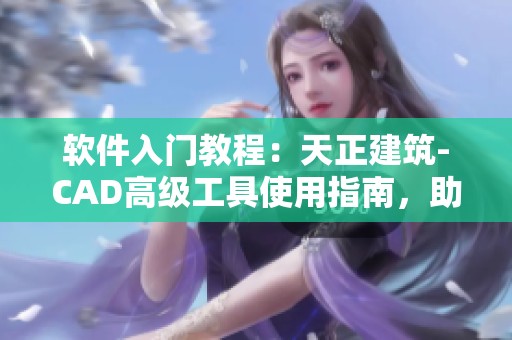软件入门教程：天正建筑-CAD高级工具使用指南，助你快速上手天正建筑T20V3.0