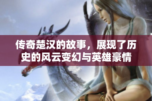 传奇楚汉的故事，展现了历史的风云变幻与英雄豪情
