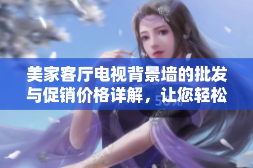 美家客厅电视背景墙的批发与促销价格详解，让您轻松选择理想产品