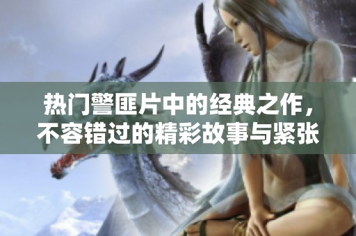 热门警匪片中的经典之作，不容错过的精彩故事与紧张情节