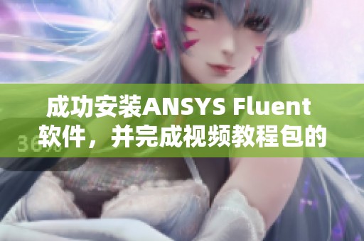成功安装ANSYS Fluent 软件，并完成视频教程包的配置与源文件整合