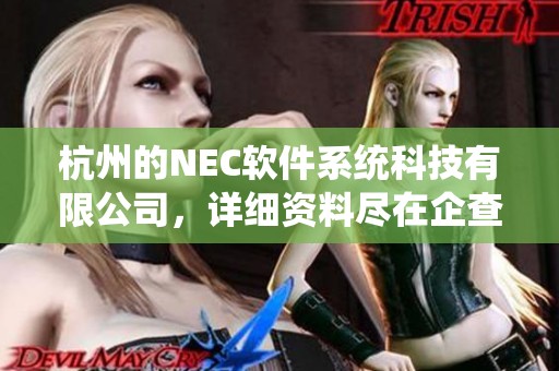 杭州的NEC软件系统科技有限公司，详细资料尽在企查查中获取