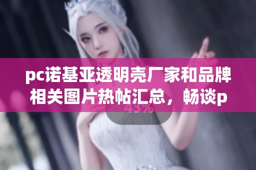 pc诺基亚透明壳厂家和品牌相关图片热帖汇总，畅谈pc诺基亚透明壳特性与优势