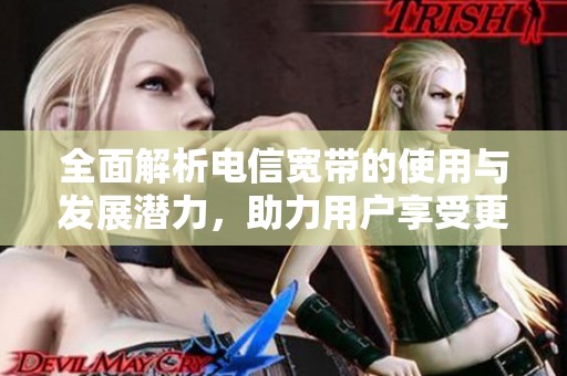 全面解析电信宽带的使用与发展潜力，助力用户享受更快网络体验