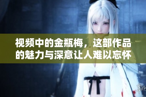 视频中的金瓶梅，这部作品的魅力与深意让人难以忘怀