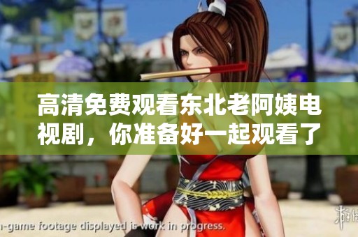 高清免费观看东北老阿姨电视剧，你准备好一起观看了吗