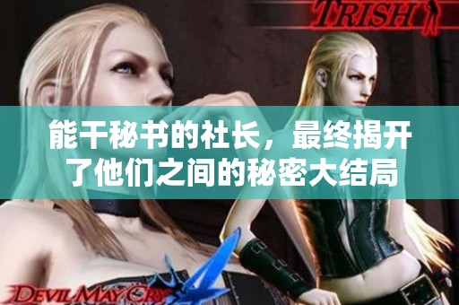 能干秘书的社长，最终揭开了他们之间的秘密大结局