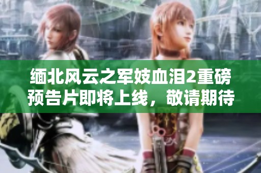 缅北风云之军妓血泪2重磅预告片即将上线，敬请期待精彩内容的揭晓
