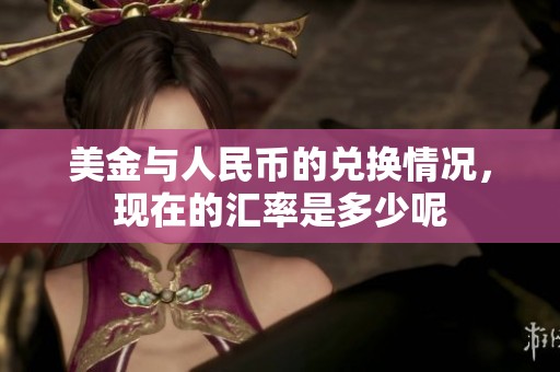 美金与人民币的兑换情况，现在的汇率是多少呢