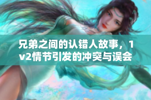 兄弟之间的认错人故事，1v2情节引发的冲突与误会