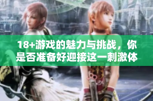 18+游戏的魅力与挑战，你是否准备好迎接这一刺激体验？