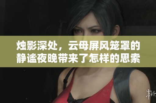 烛影深处，云母屏风笼罩的静谧夜晚带来了怎样的思索与感慨
